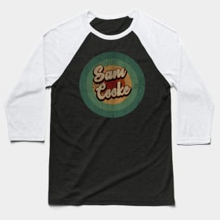 Circle Retro Vintage Sam Cooke Baseball T-Shirt